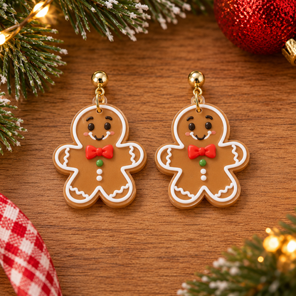 Christmas Character Acrylic Dangle Earrings